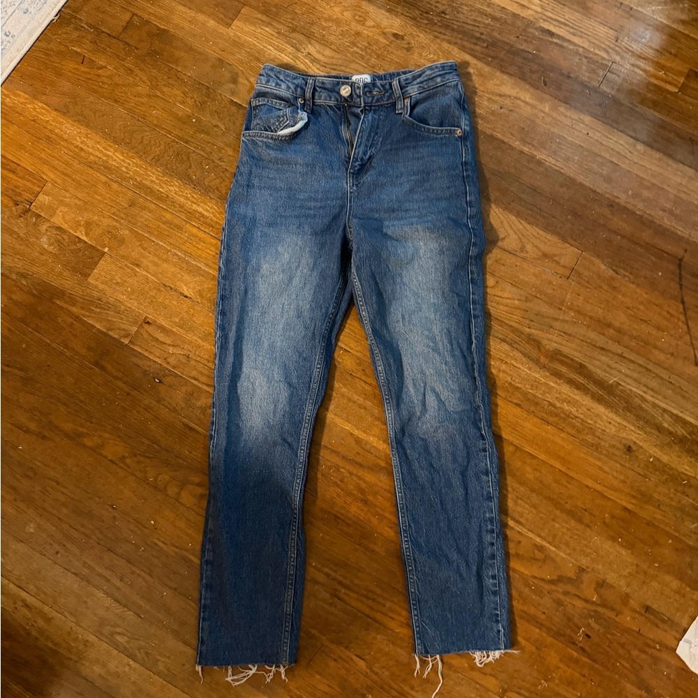 Urban Outfitters BDG Edie Straight Leg Blue Jeans